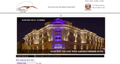 Desktop Screenshot of hotelalbatros.com